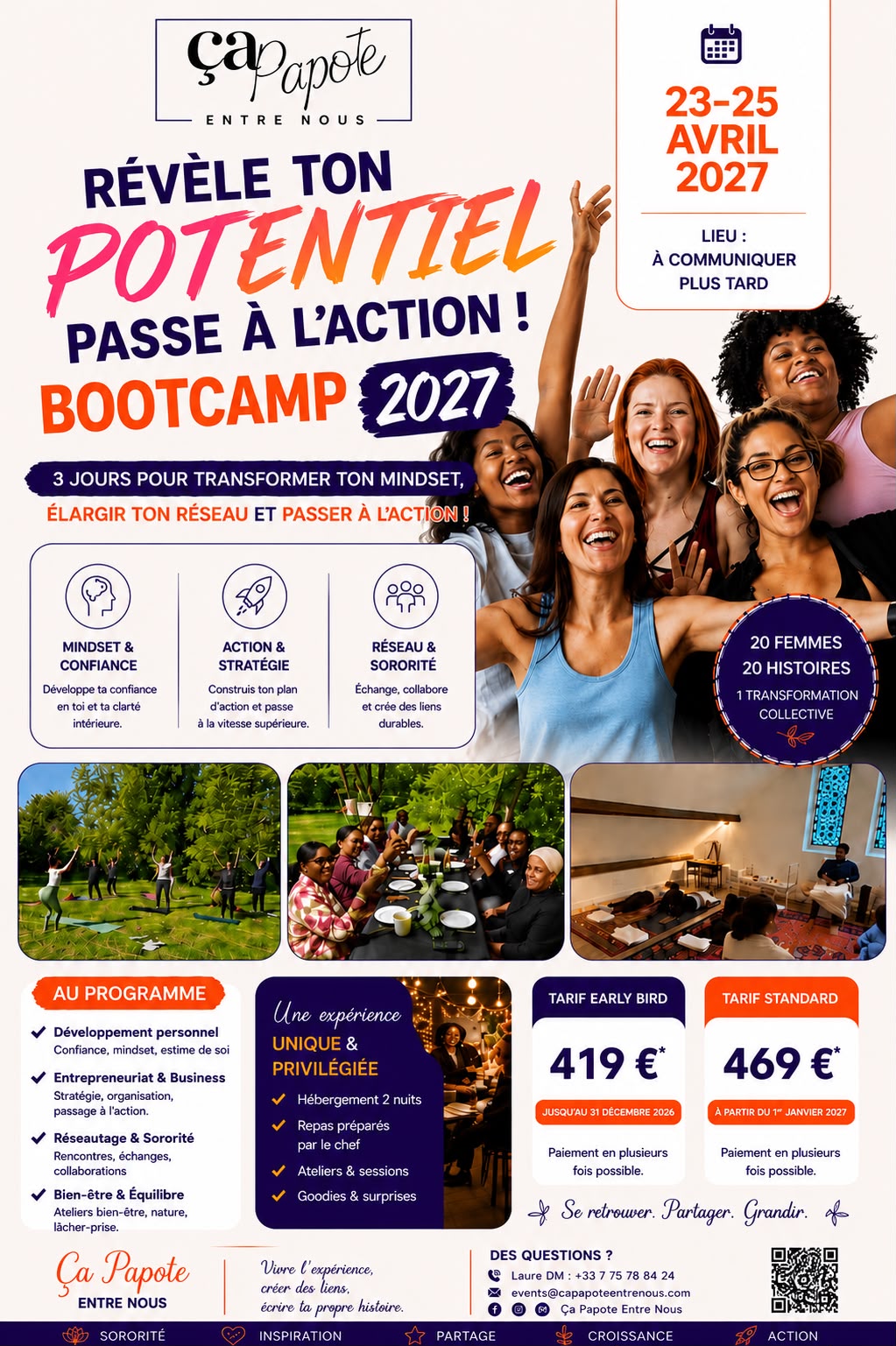 Bootcamp 2027 : Révèle ton potentiel, passe à l'action !